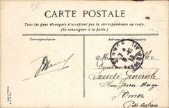 VINTAGE POSTCARD Amiens the Cathedral great nave