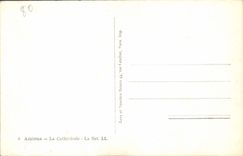 VINTAGE POSTCARD Amiens Cathedarle the Nave