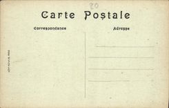 CPA Amiens Sur le Chemin de Camon
