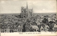 CPA Amiens Vue Generale Prise du Beffroi
