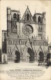 CPA Lyon Cathedrale Saint Jean