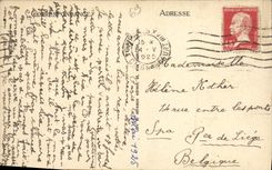 Reglas de Lyon de la POSTAL de la VENDIMIA de Notre Dame de Fourviere