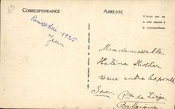 CPA Lyon La Plage Bellecour La Basilique Et La Tour De Fourviere