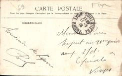 CPA Lyon Place des Cordeliers Peristyle de la Bourse et Eglise Saint Bonaventure 