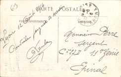 CPA Lyon Place Bellecour Statue de Louis XIV