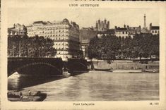 CPA Lyon Artistique Pont Lafayette