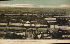 CPA Lyon Vue Generale Prise de Fourviere