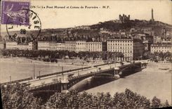 CPA Lyon Le Pont Morand et Coteau de Fourviere