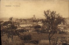 VINTAGE POSTCARD Condom View