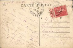 VINTAGE POSTCARD Dauphine the collar of Lautaret and Meije seen of the road of Galibier