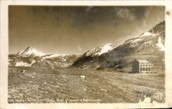 VINTAGE POSTCARD Collar of Iseran Country cottage Hotel