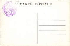 Comedor chartreuse grande de la cría de la POSTAL de la VENDIMIA del anterior general y la puerta del Hacienda