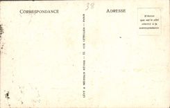 Opinión del panorama de Grenoble de la POSTAL de la VENDIMIA y la gama alpestre