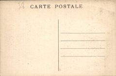 POSTAL Grenoble de la VENDIMIA el puente suspendido y la mina de piedra de Quay