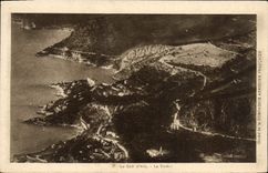 POSTAL de la VENDIMIA el cabo del afligido La Turbie