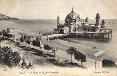 CPA Nice Le Palais de la Jetee Promenade
