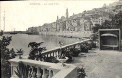 CPA Menton La Vieille Ville