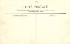 Cabo Ferrat del St Jaan de la POSTAL de la VENDIMIA el De visto península Beaulieu