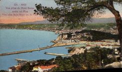 CPA Nice Vue Prise du Mont Boron entre les pins