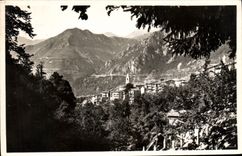 MODERN CARD St Martin Vesubie View