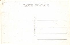 POSTAL de la VENDIMIA Niza que ocurrió de la tranvía de Notre Dame de la iglesia de Victoire