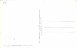 POSTAL MODERNA castillo de Eze de la cabra