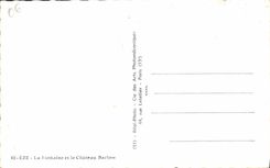 POSTAL MODERNA Eze la fuente y el Barlow se escuda