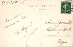 CPA Menton Vue Prise du Cap Martin