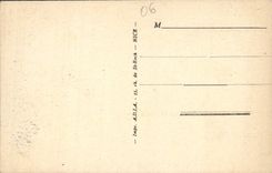 POSTAL de la VENDIMIA Niza la iglesia de Notre Dame