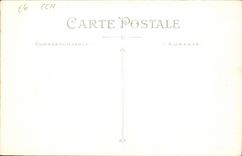 POSTAL de la VENDIMIA Niza vista de las rocas de Capeu envuelto