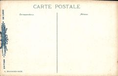 CPA La Turbie Vue generale et la Tete de Chien vue prise du Mt Bataille