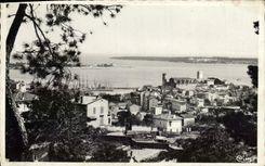 CPM Cannes Vue Sur le Mont Chevalier