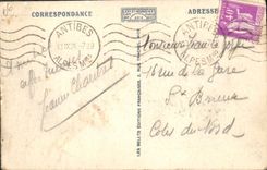 CPA Cannes La Croisette et le Mont Chevalier