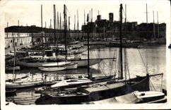 MODERN CARD Antibes the Small Port Boats