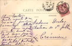 VINTAGE POSTCARD Nice Post office building