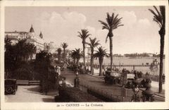 VINTAGE POSTCARD Cannes the Small cross