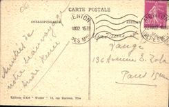 CPA Menton La Vieille Ville