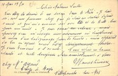 VINTAGE POSTCARD the Squadron in Roads of Villefranche