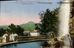 CPA Nice Cascade du Chateau