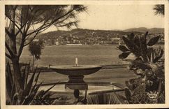 POSTAL de la VENDIMIA Niza vista de la pequeña cruz