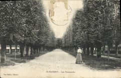 VINTAGE POSTCARD St Maixent Walks