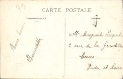 VINTAGE POSTCARD Parthenay the Bridge and the Tower Jacques Saint