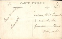 VINTAGE POSTCARD Parthenay the Viaduct of the Railroad