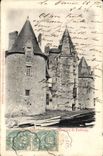 VINTAGE POSTCARD Surroundings of Parthenay Castle