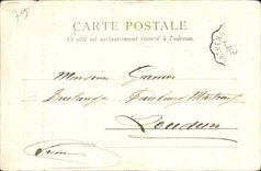 VINTAGE POSTCARD Surroundings of Parthenay Castle