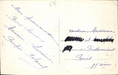 VINTAGE POSTCARD Clamecy Perthuis Cabouillon