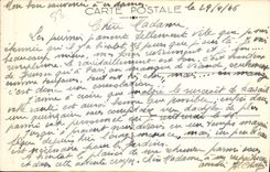 VINTAGE POSTCARD Pougues Water the Alice Source