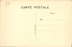 La oficina central de la POSTAL de la VENDIMIA de las hermanas de la caridad de Nevers o del convento Saint Gildard Vue tiene vuelo del osieau