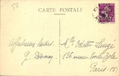 VINTAGE POSTCARD Clamecy Crot Finch and the Valley of Yonne taken of the tower St Martin