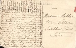 VINTAGE POSTCARD Montreuil on Sea Church Saulve Saint and vault of the hotel God